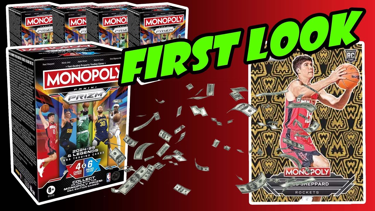 🚨 2024-25 Panini Prizm Monopoly NBA Basketball Booster Blaster Box Review!