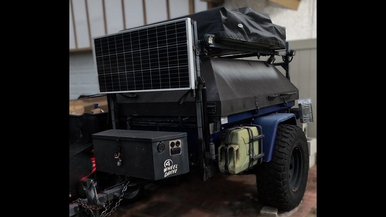 M416 Trailer Off-road Camping & Communications for my Jeep JKU or J10 Pickup