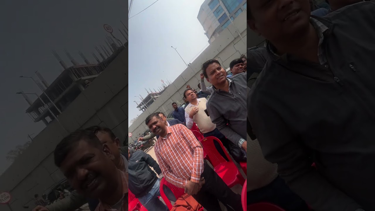 We Want 5 Days! ✊ Bank Strike Live from PNB 🏦 (All India Strike) #bank #bankstrike #bankerlife #yt
