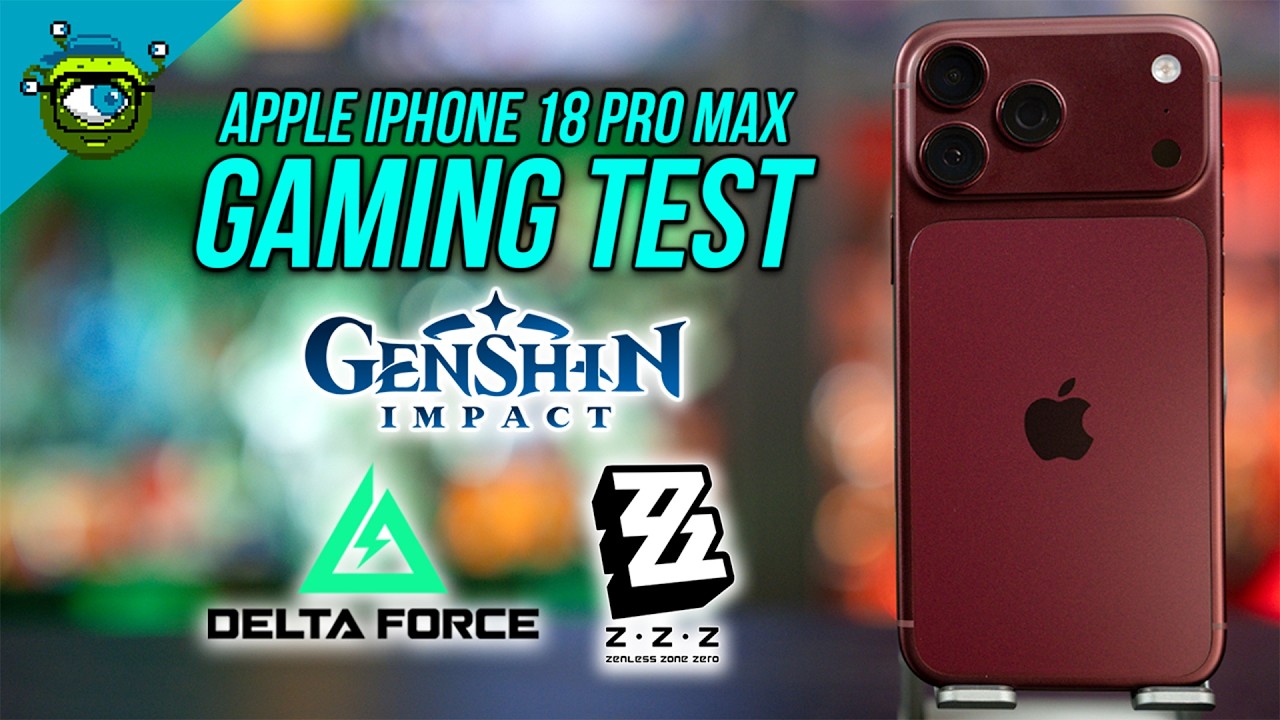 Test wydajności w grach iPhone 18 Pro Max | Delta Force, Zenless Zone Zero i Genshin Impact