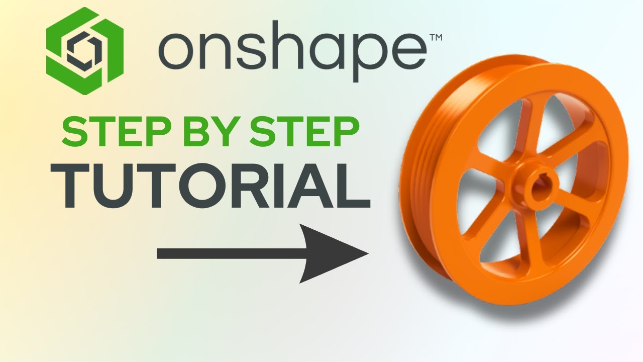 Onshape Beginners Pump Pulley Tutorial | Step-by-Step CAD Guide by TooTallToby