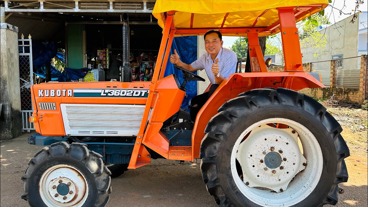 Kubota L3602DT b&atilde;i Nhật tốc độ 30km/h Số cơ Ben Cơ. Ae quan t&acirc;m LH 0918.152.958 | N&ocirc;ng Cơ Bảy Gh&igrave;