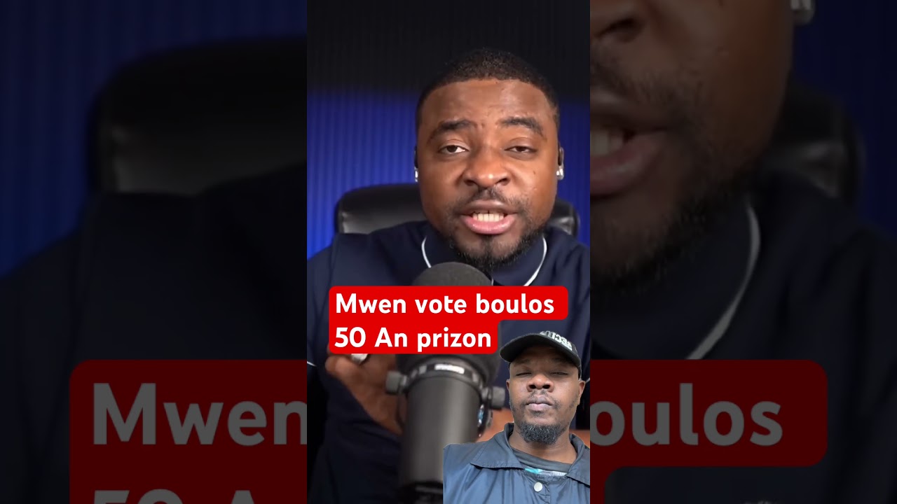 Nouv&egrave;l cho boulos pwal kondane nan prizon