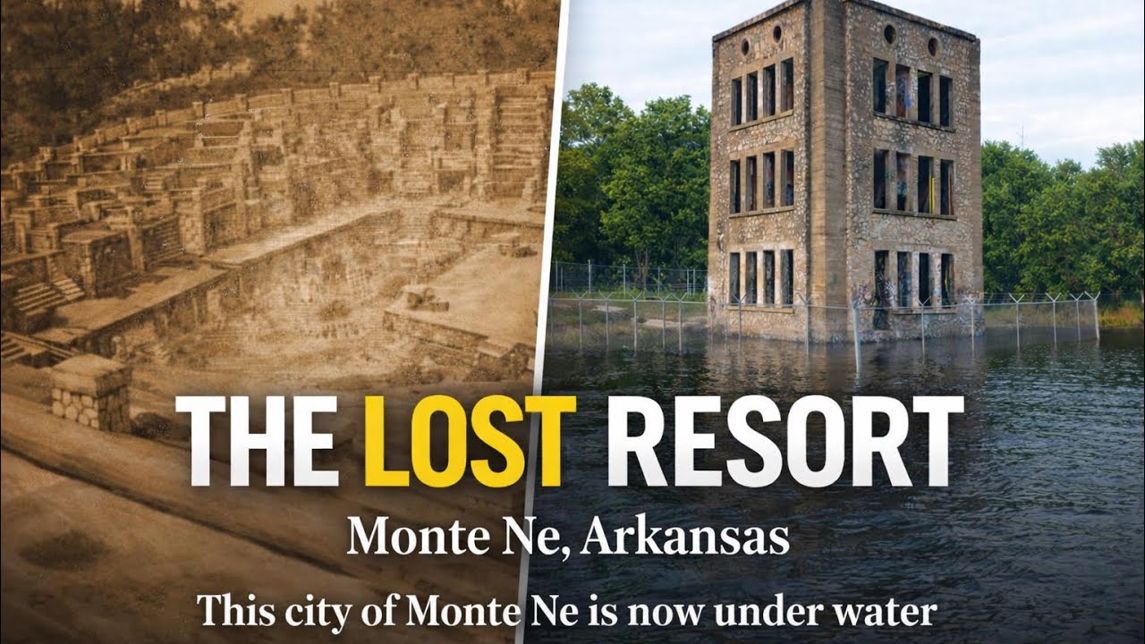 The Lost Monte Ne Hotel Appears When the Water Drops | Arkansas History