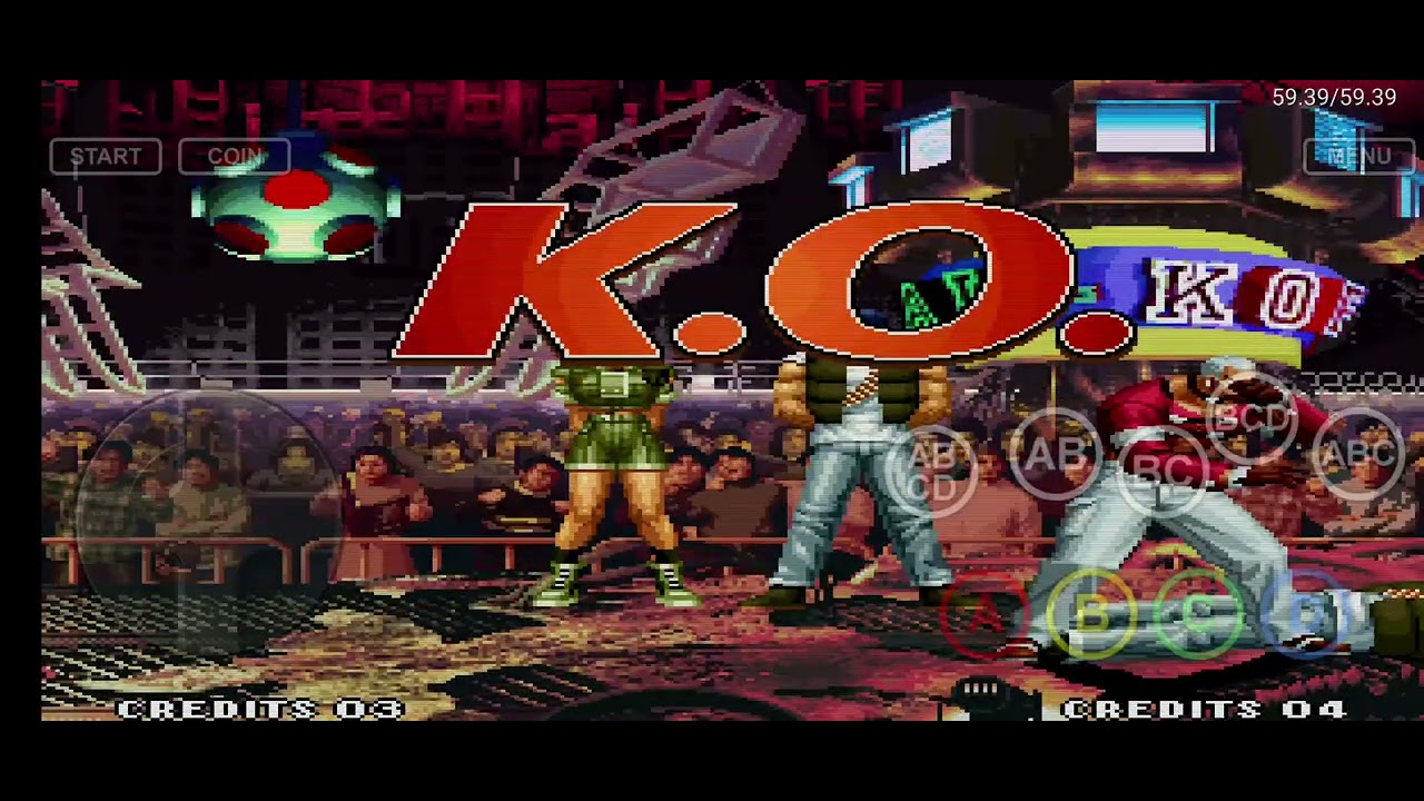 Jugando KOF 97' hasta morir