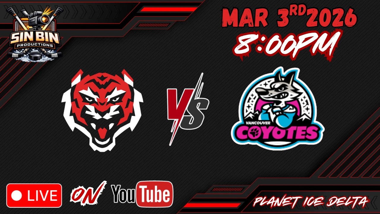 HPL Winter League Game #36 - Tigers vs Coyotes - 03/03/26