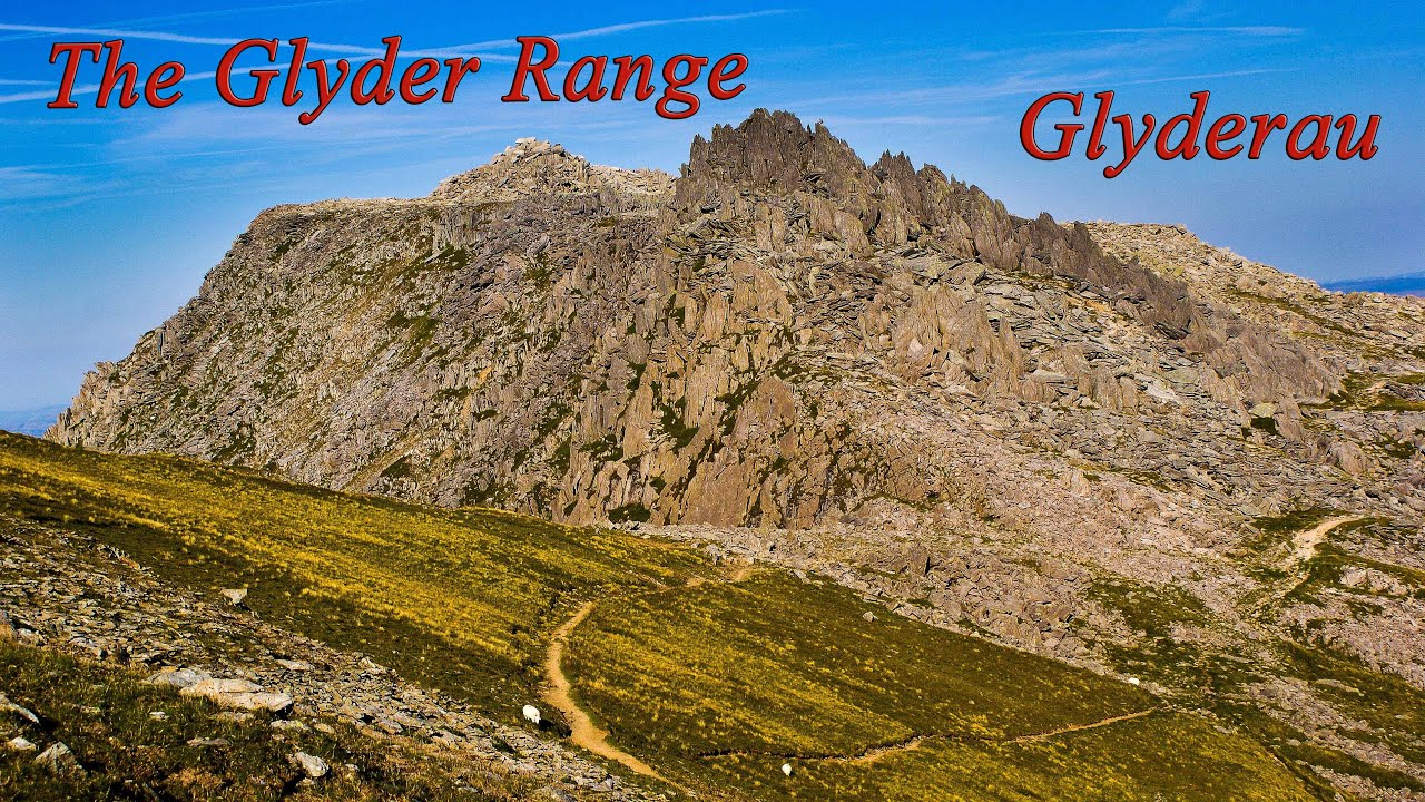 The Glyder Range Ogwen Valley Snowdonia North Wales