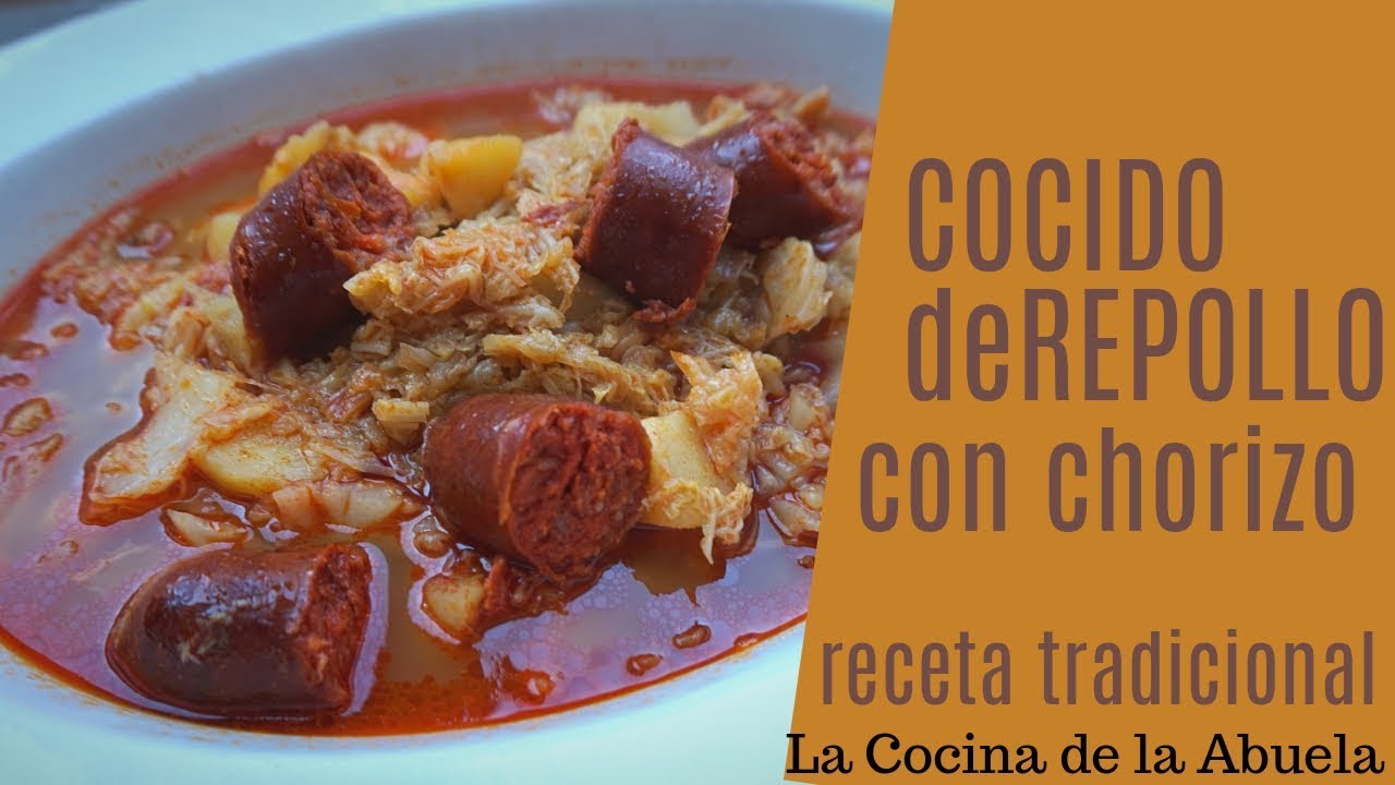 Cocido de repollo con chorizo