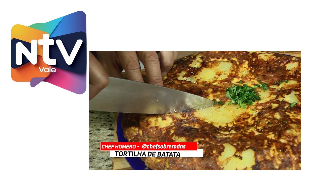 TORTILHA DE BATATA   CHEFE HOMERO