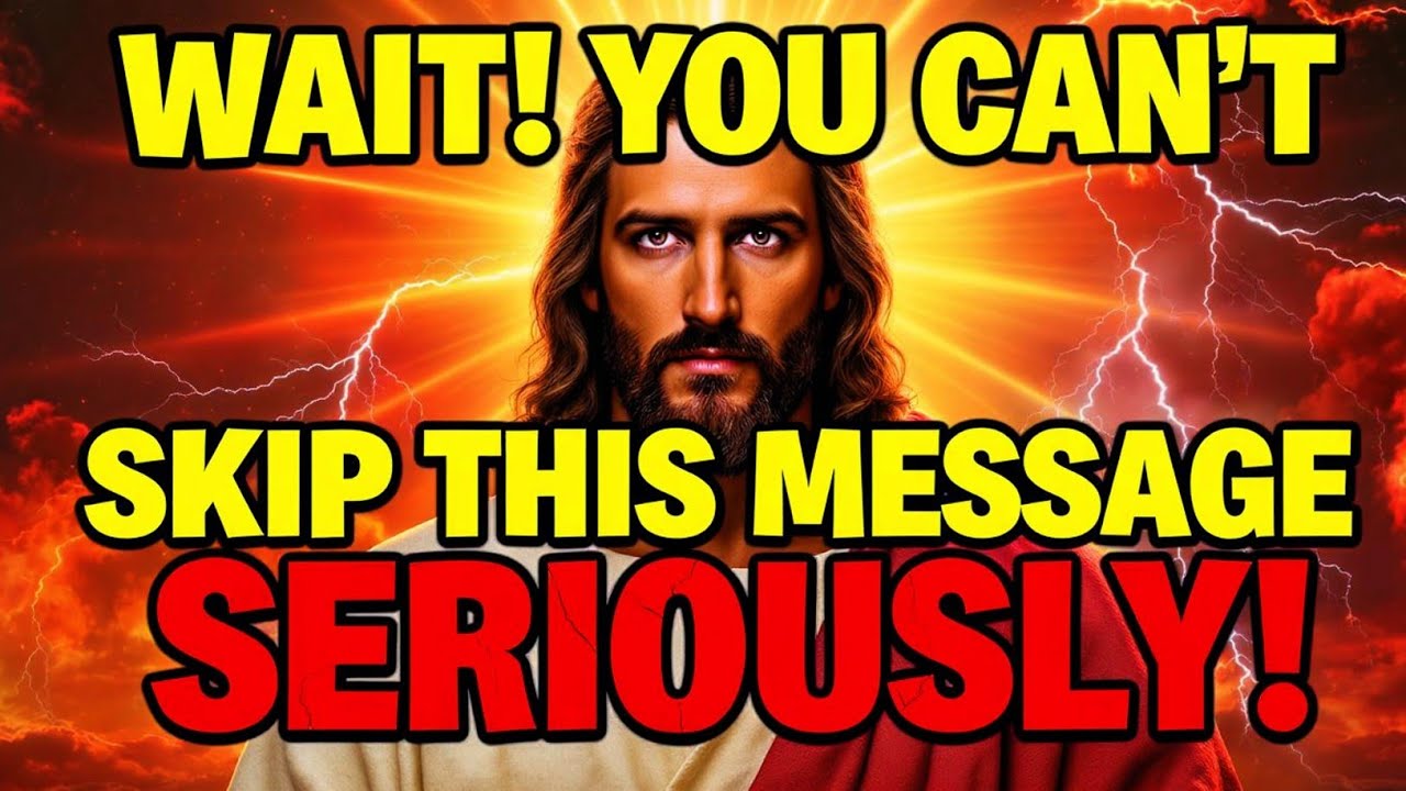 🛑 GOD SAYS;- WAIT! YOU CAN’T SKIP THIS MESSAGE…  | GOD'S MESSAGE FOR YOU TODAY | Ep~ 245