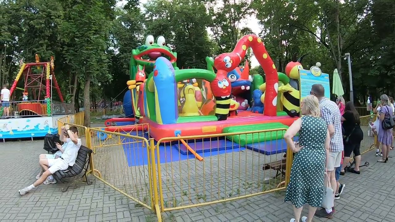 Детский парк им. М. Горького в Минске в 2022 году