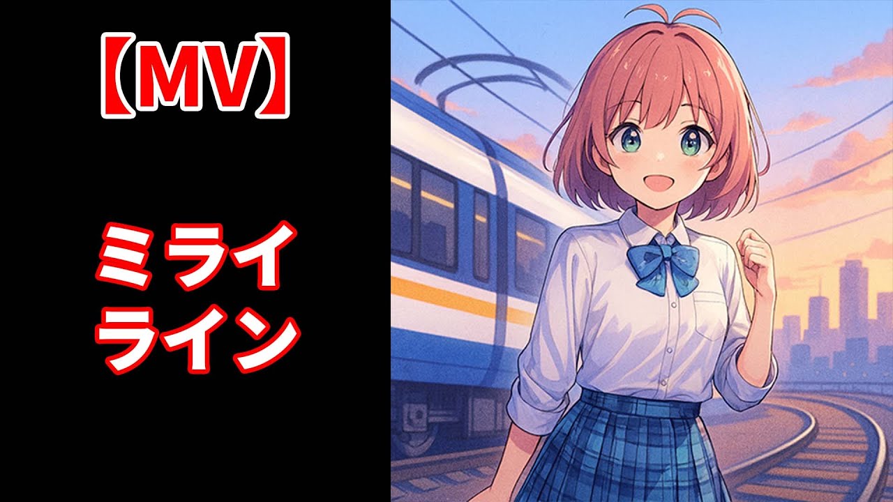 【電脳少女CyberGirl】キャラクターソング「ミライライン」【個人開発】（フルver）