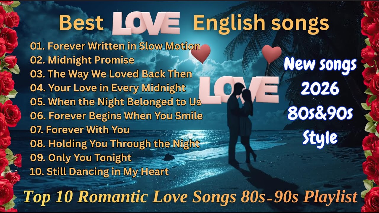 Best 10 Timeless 80s–90s Love Songs❤️| Romantic Night Drive & Forever Memories