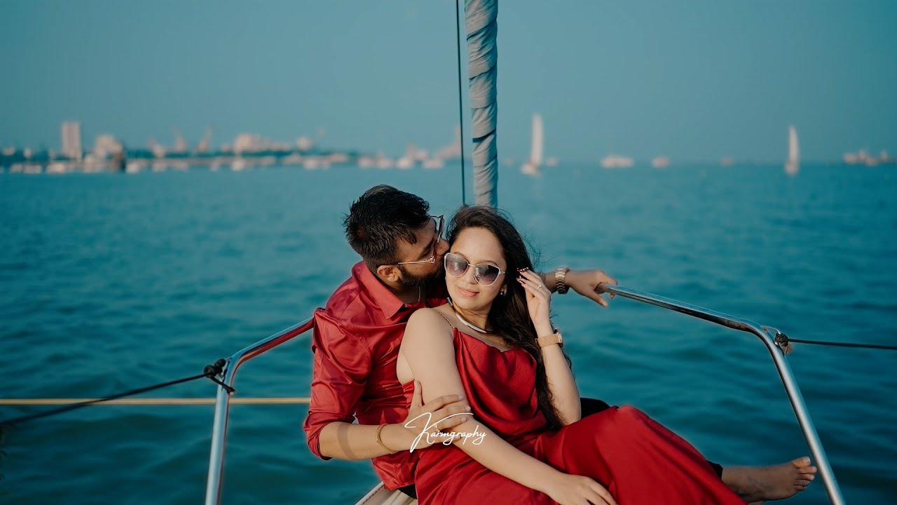 Yacht Prewedding Teaser Film 2025 | Mumbai Yacht Prewedding | Karm Graphy