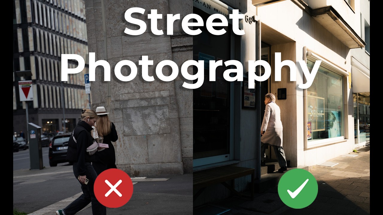 Уличная фотография была СЛОЖНОЙ, пока я не узнал ЭТО