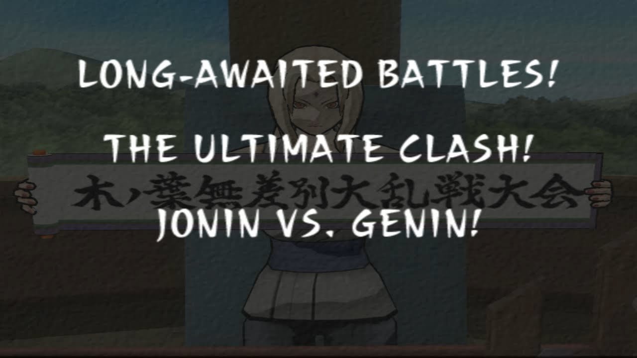 (PCSX2) Naruto Ultimate Ninja 3 Walkthrough Part 1 Ultimate Clash Jonin vs Genin (Ultimate Contest)