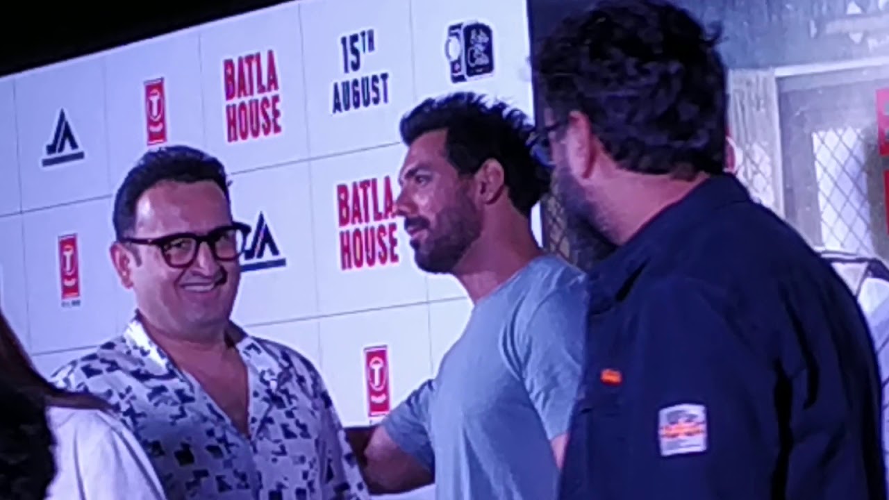 John Abraham & Nikhil Advani at press conference I Batla House I T-Series