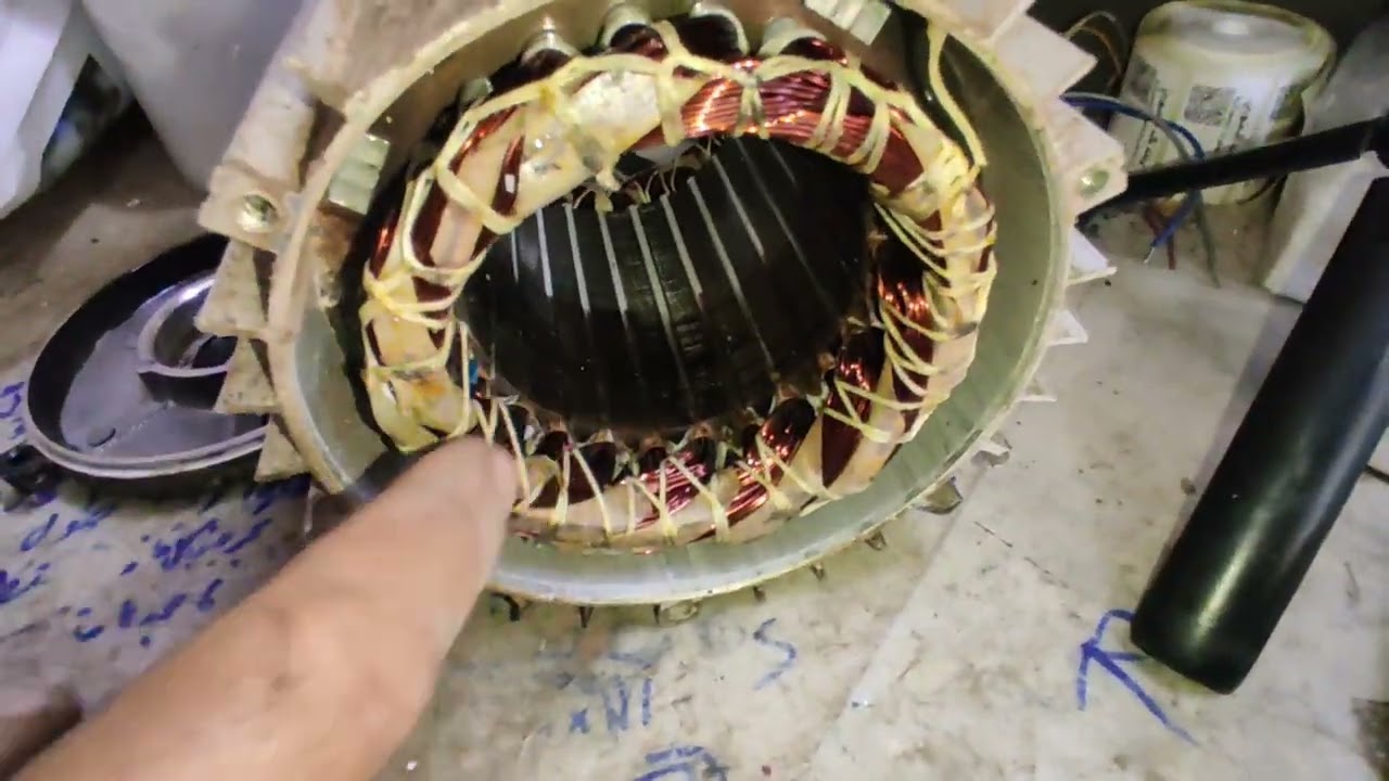 طريقة فحص محرك 3فيز المتعارف عليها