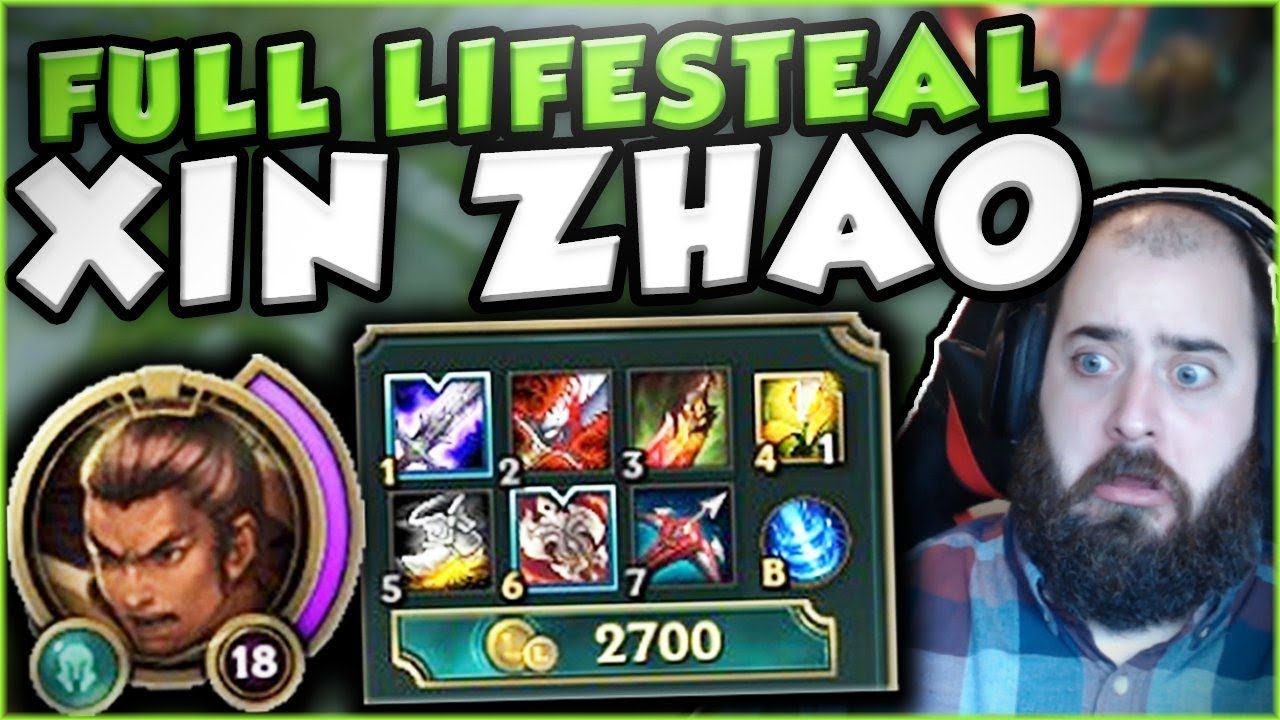 HOW INSANE IS 60% LIFESTEAL ON XIN ZHAO? NEW OP XIN ZHAO TOP BUILD SEASON 7! - League of Legends