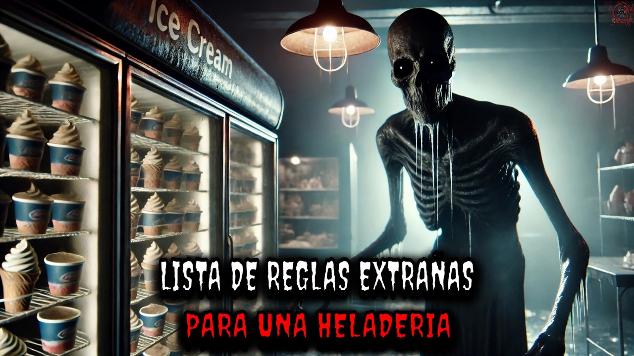 Trabaje en una heladeria siguiendo una lista de reglas extrañas