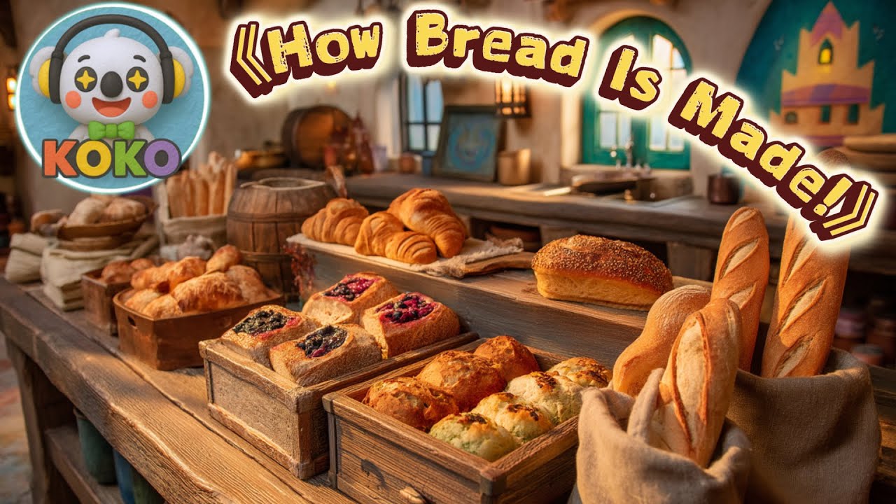 🍞 How Bread Is Made! | From Wheat to Bread &ndash; Kids Song by Koko&rsquo;s Sing Along