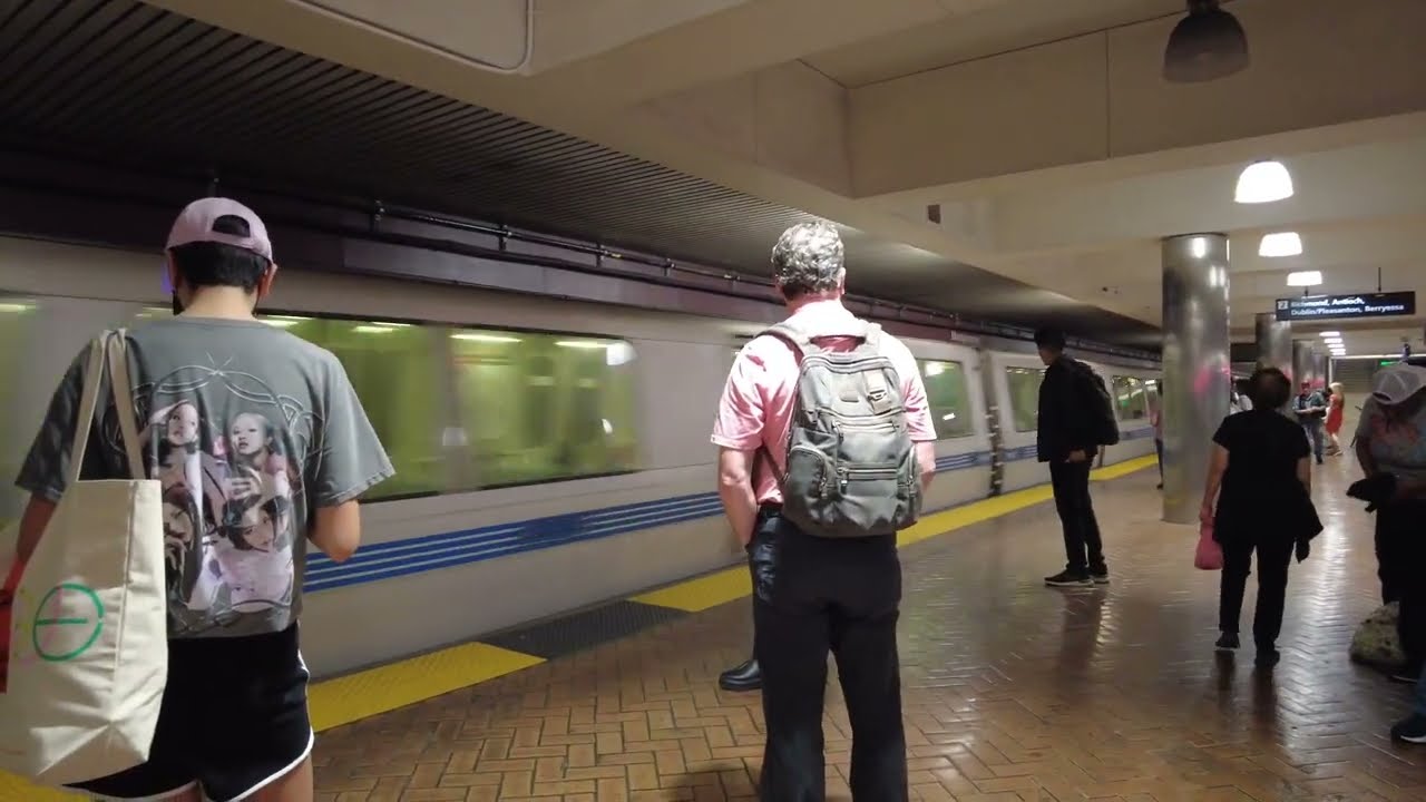 [4K] FULL BART Train Ride from Montgomery, San Francisco to El Cerrito Plaza (August 23, 2023)