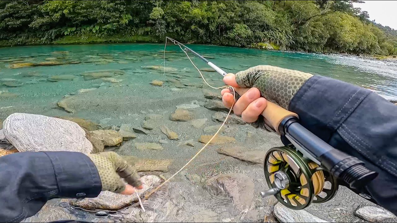FISHING Some of the MOST AMAZING Looking Water I've EVER Seen [New Zealand]