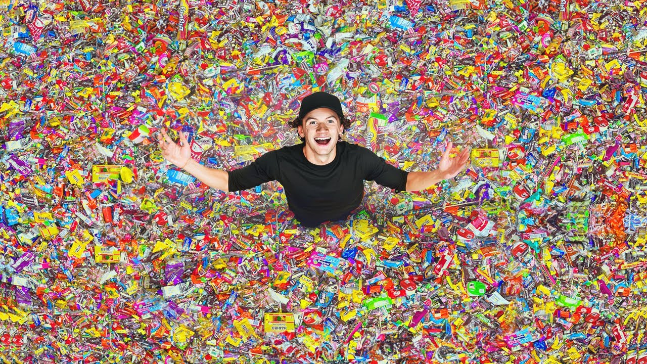 Hice el RECIPIENTE de DULCES M&Aacute;S GRANDE del MUNDO