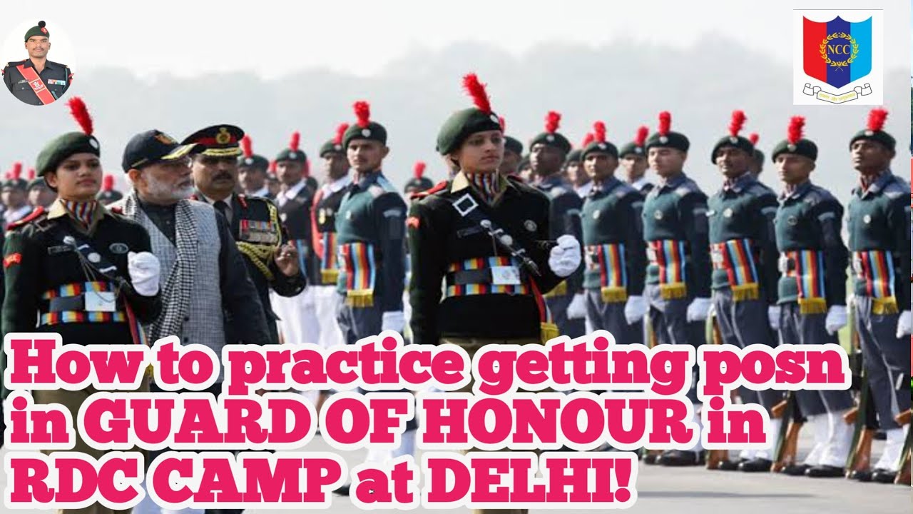 How to GUARD give GENERAL SALUTE & do VISARJAN ?