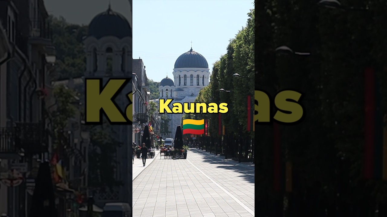 This is Kaunas, Lithuania 🇱🇹 #shorts