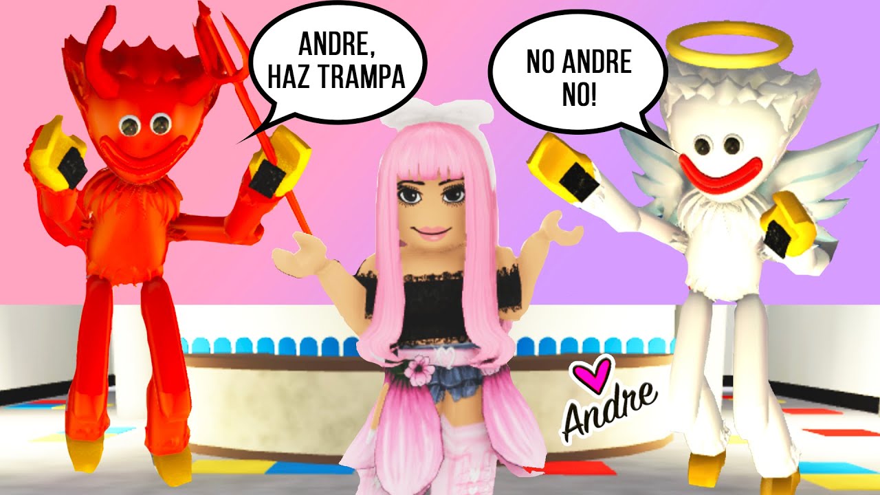 HUGGY WUGGY Angel vs HUGGY WUGGY Demonio en POPPY PLAYTIME MORPHS | Momentos divertidos en Roblox