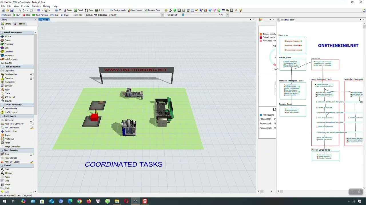MÔ HÌNH MÔ PHỎNG 3D TƯƠNG TÁC HỖ TRỢ CÔNG VIỆC (COORDINATED TASKS)