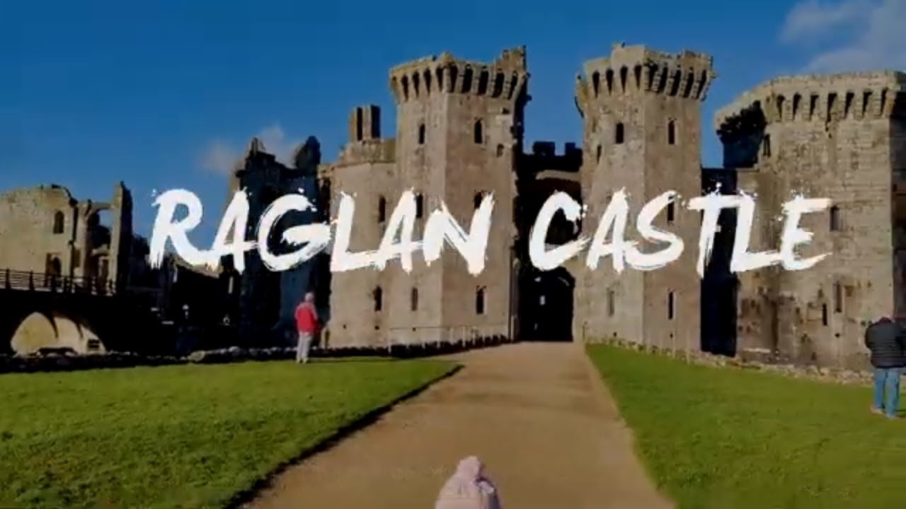 A Walkaround Virtual Tour of Raglan Castle, Wales | Stunning Welsh Fortress