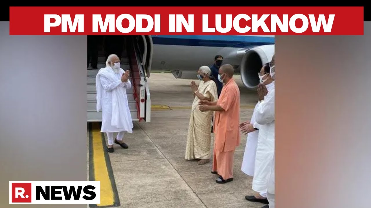 PM Modi Arrives In Lucknow For Last Rites Of Former Uttar Pradesh CM Kalyan Singh | Republic TV