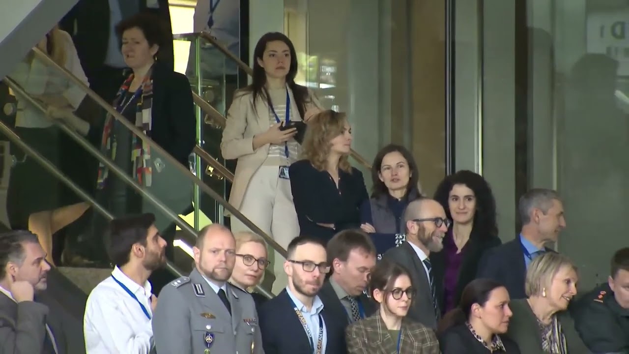 NATO's 75th Anniversary Celebration at NATO Headquarters in Brussels, 04 APR 2024