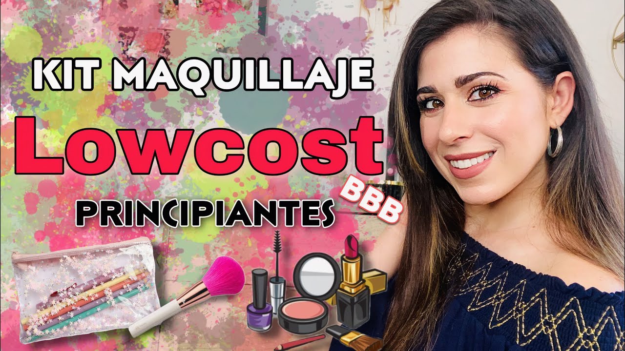 El mejor MAQUILLAJE LOWCOST para principiantes - KIT productos económicos, buenos y fáciles de usar