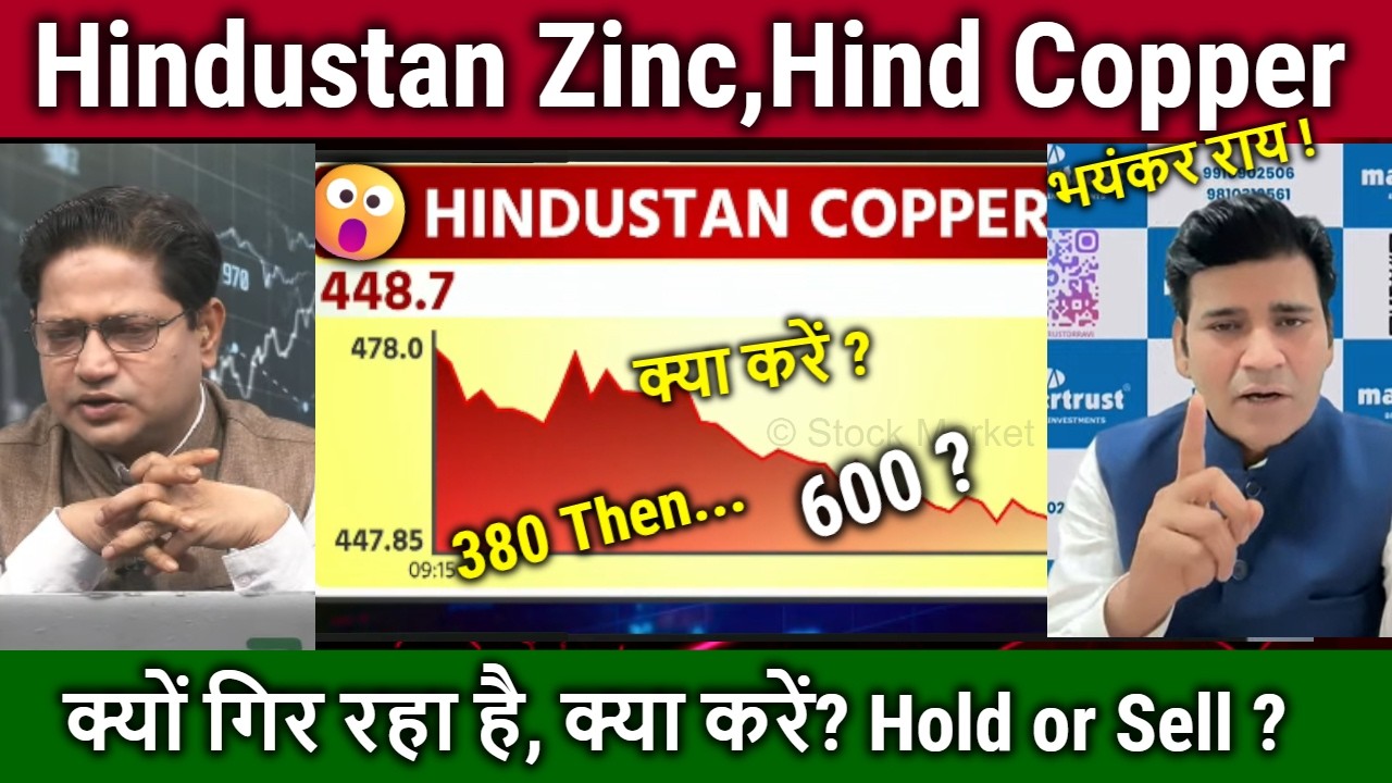 Hindustan Zinc,Hindustan copper share news/Buy,hold or sell ?hind copper,hind zinc analysis,target