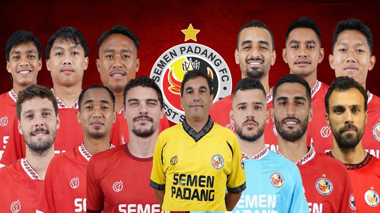 Skuad Semen Padang BRI Super League Musim 2025/2026