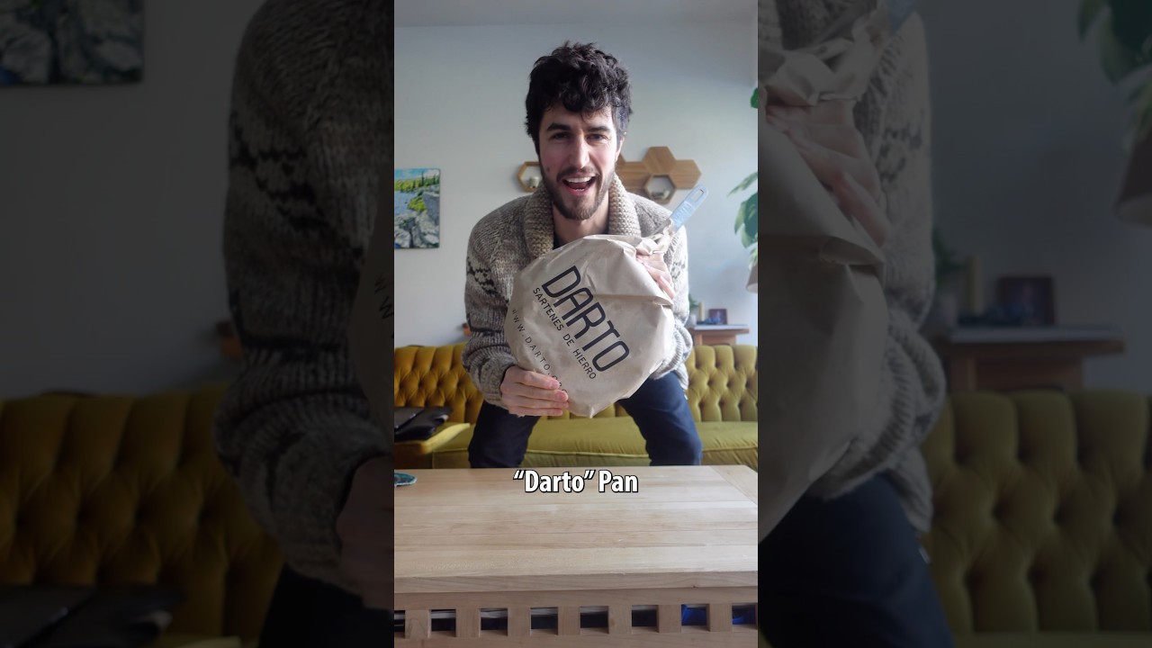 Я купил знаменитую сковороду Darto из углеродистой стали!