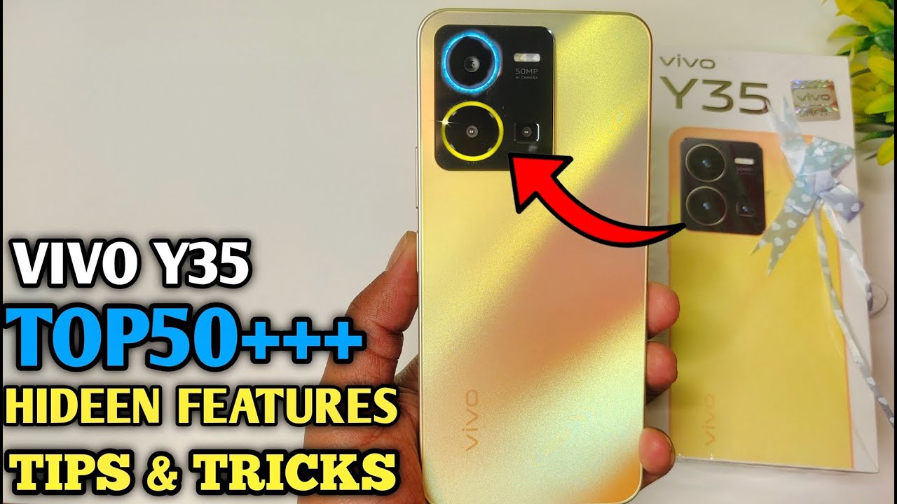 Vivo Y35 Top 50+++ Hidden Features | Vivo Y35 Tips & Tricks | vivo y35 ⚡