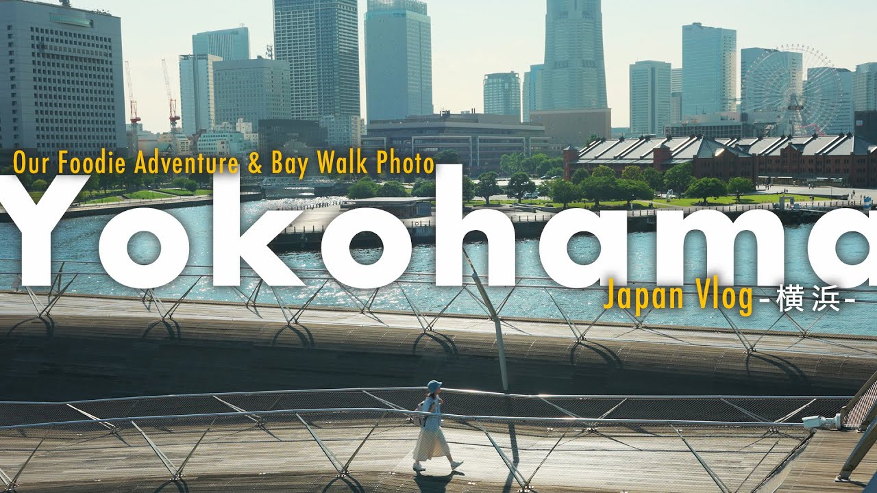 Yokohama Japan Sightseeing🚢 Our Summer Food and Bay Walk Vlog