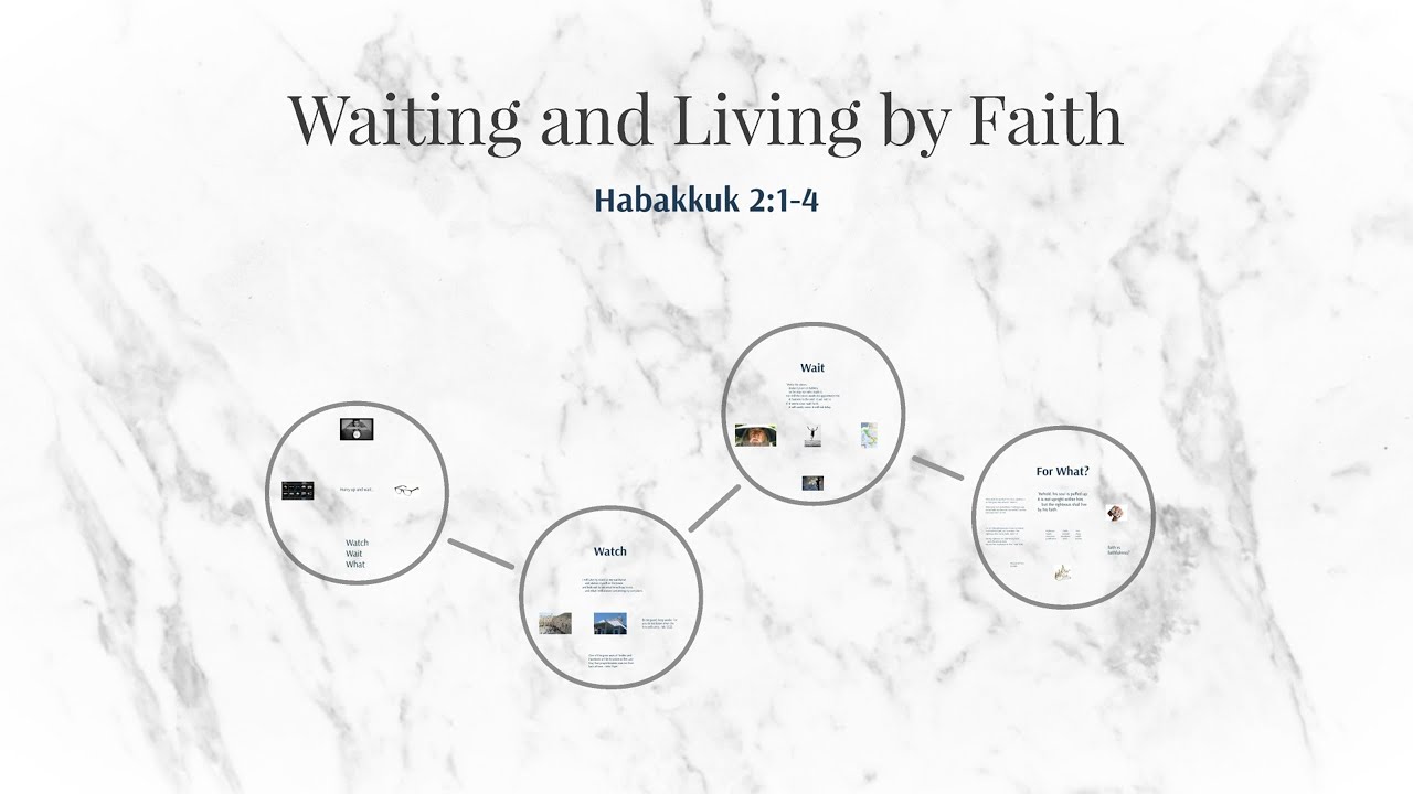 Habakkuk 2:1-4. Waiting and Living by Faith