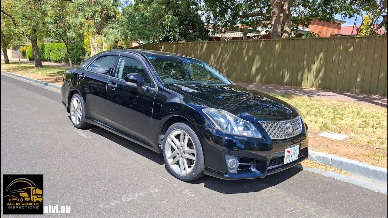 VidCheck:  2010 Toyota Crown Athelete video inspection