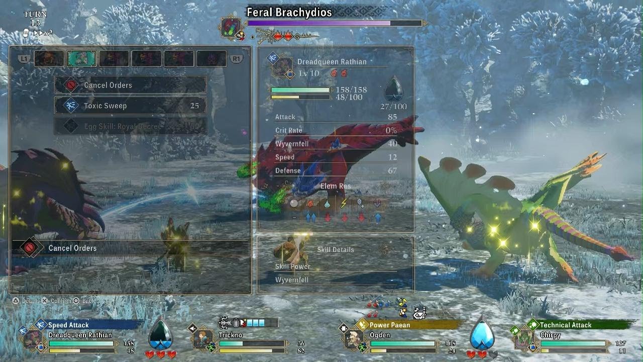 MHS3 Demo - Feral Brachydios Defeated in 70 Turns