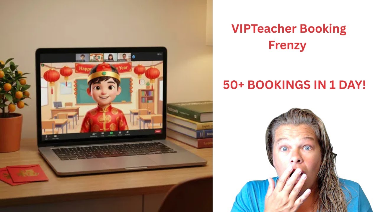 VIPKid / VIPTeacher Bookings Are BACK! 50+ in 1 Day – Open Your Slots Now