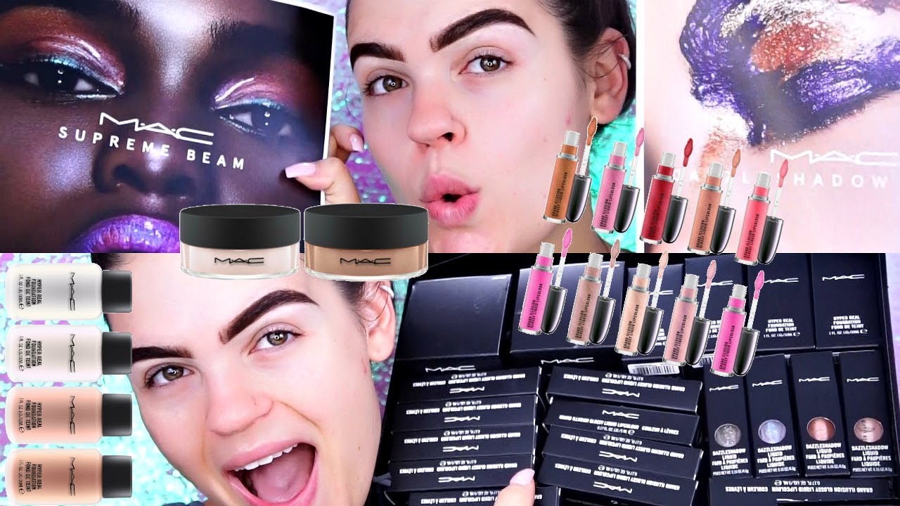 NEW MAC Supreme Beam Collection + NEW MAC Dazzleshadow Liquid Review & Swatches