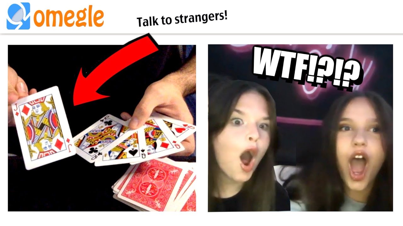Фокусник УДИВЛЯЕТ незнакомцев на Omegle карточными фокусами!
