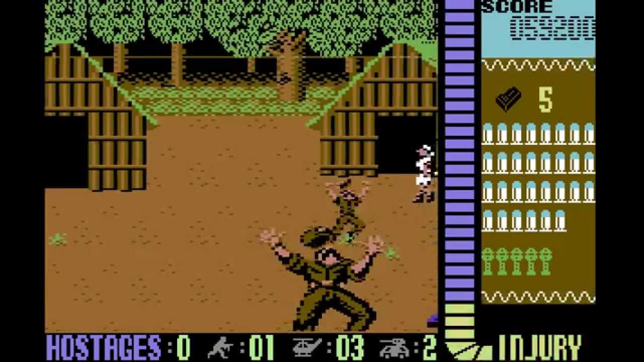 Operation Wolf Longplay (C64) [50 FPS]