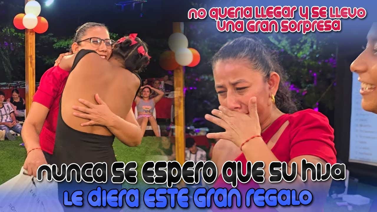 La madre de Wendy no puede evitar llorar al recibir el regalo de WENDY, MIRA SU REACCIÓN 🥺