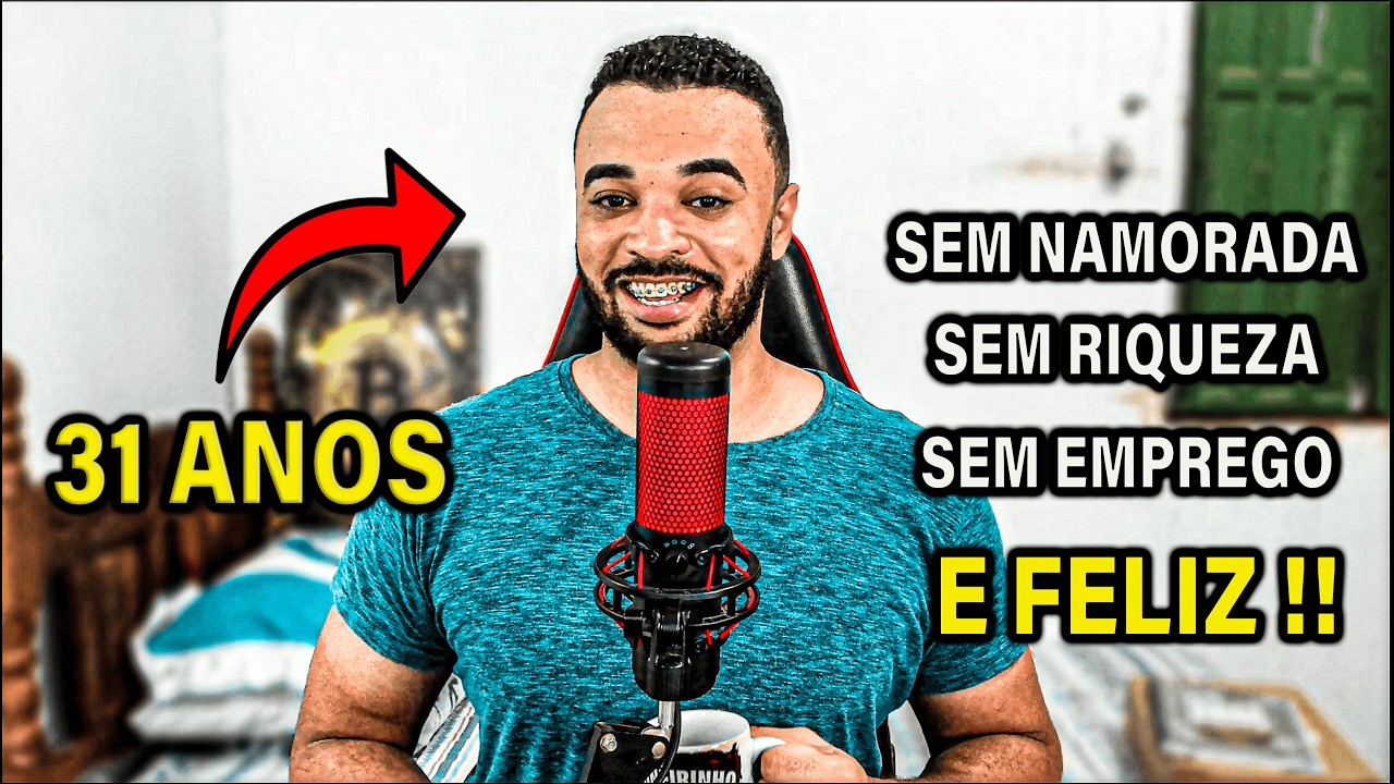 TENHO 31 ANOS: SEM NAMORADA , SEM RIQUEZA, SEM EMPREGO, MAS COM GRATIDAO !!